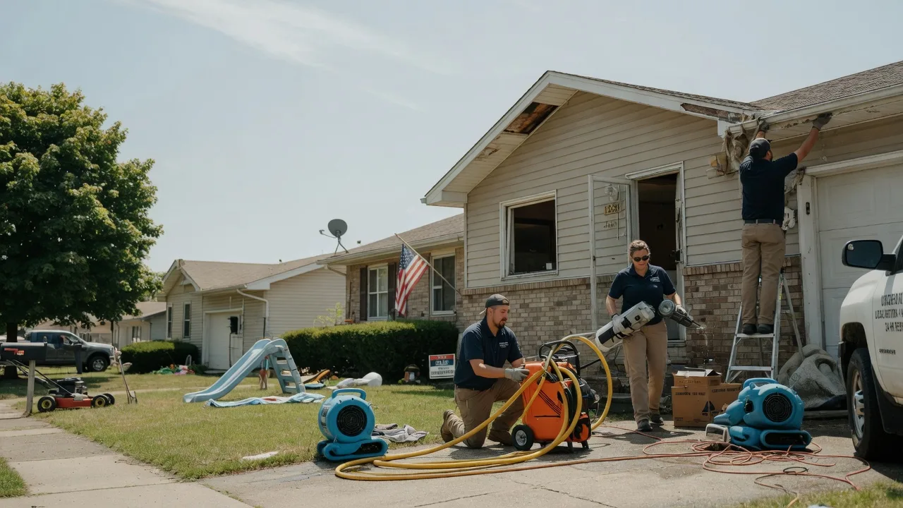 Water Damage Restoration in Prosperity, PA near me